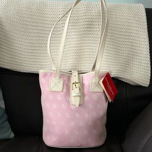 Dooney & Bourke "Little Bucket" Bag in Pink